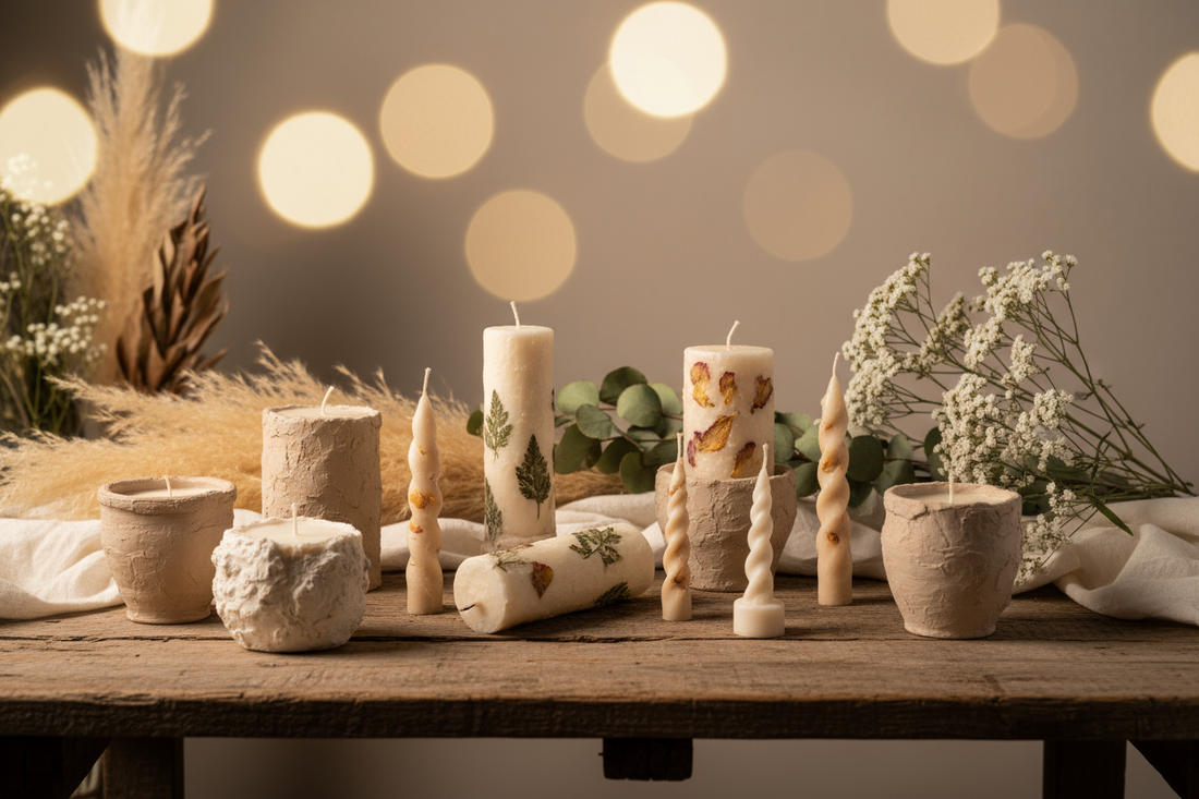 💕 Handgemachte Kerzen